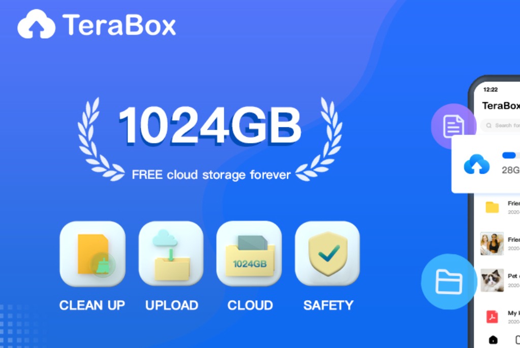 Terabox • 1 TB Cloud Storage For Free