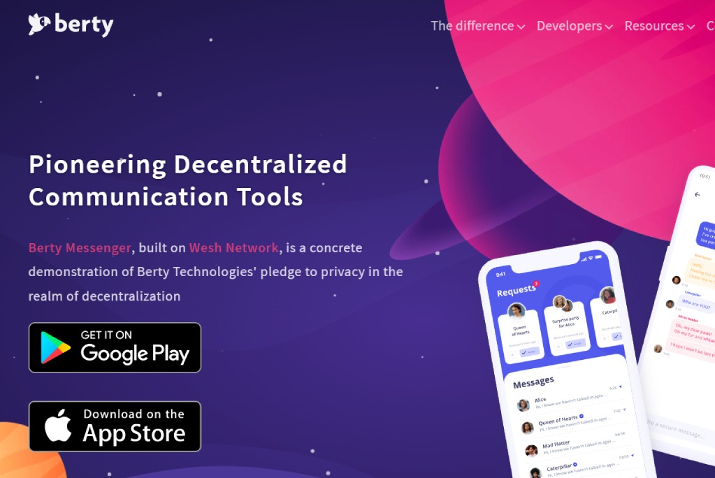 Berty | The privacy-first messaging app