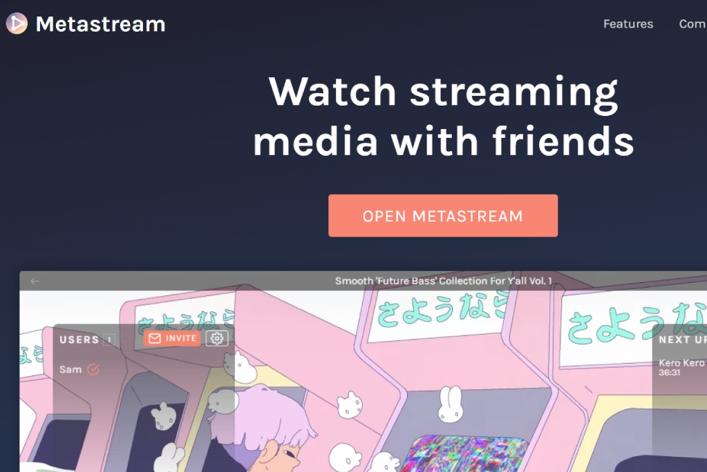 Metastream | Watch streaming media with friends