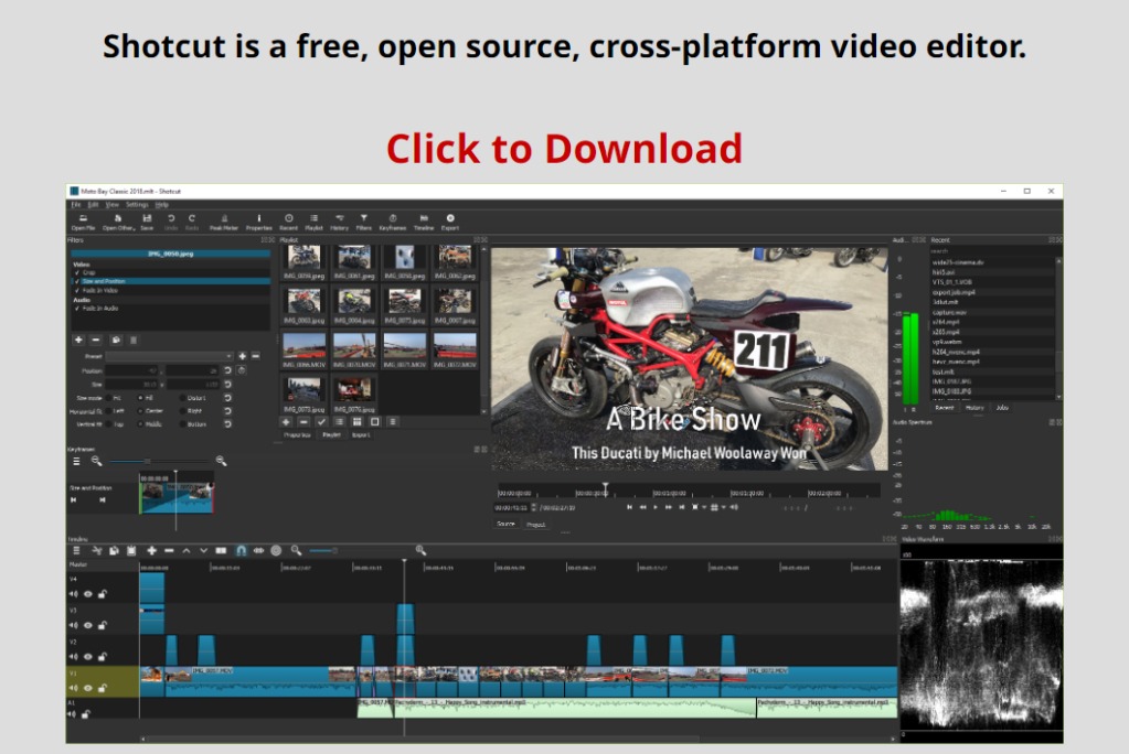 Shotcut | open source video editor