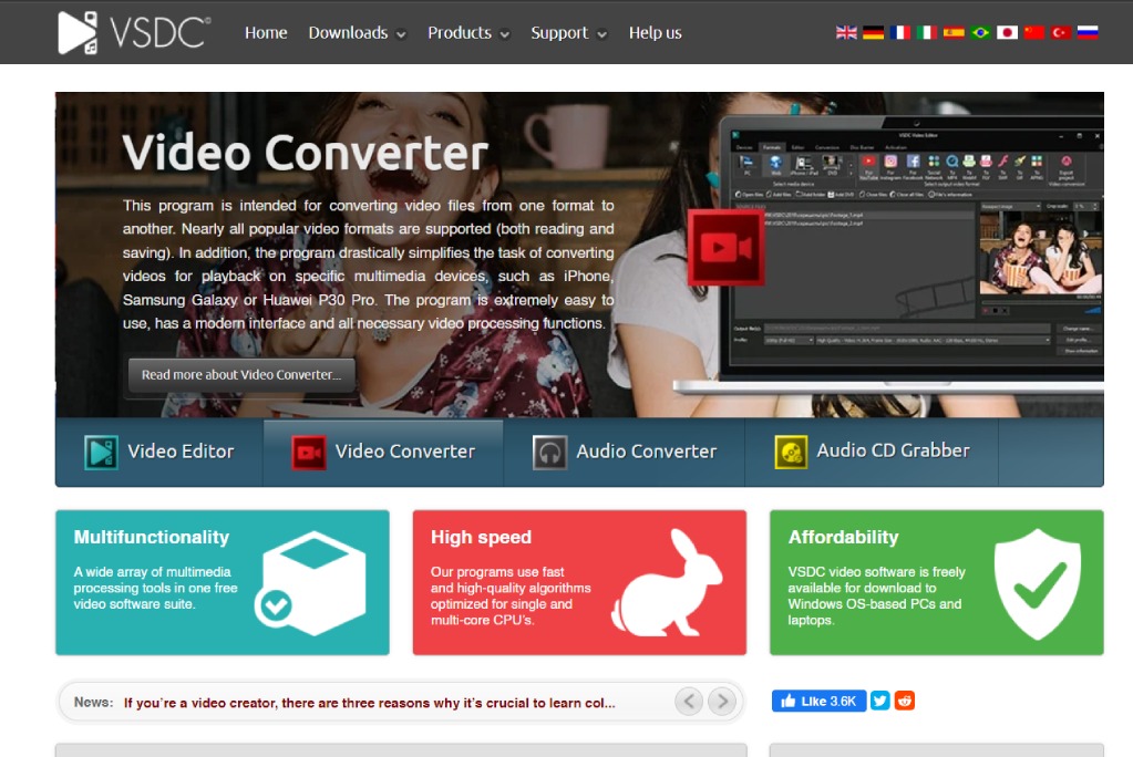VSDC | Free Suite for Editing Video and Audio Files