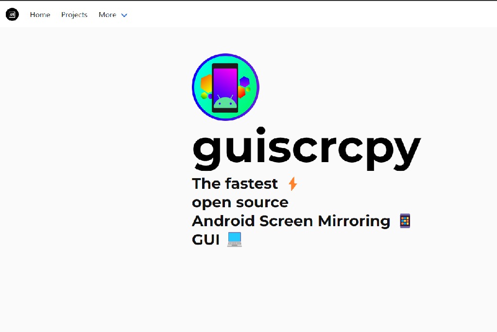 guiscrcpy - Android screen mirroring software