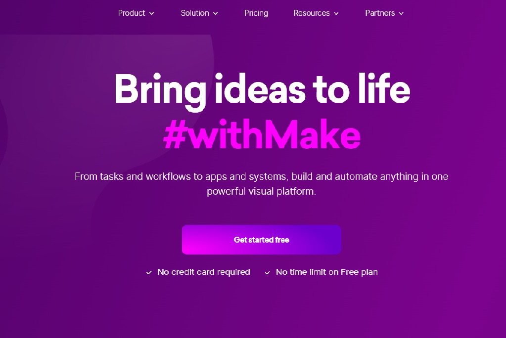 Make - Alternative to IFTTT, Automate Tasks and Workflows
