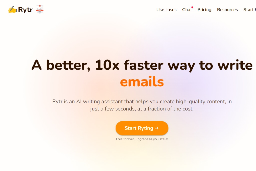 Rytr AI Writer | AI Writer tool to write SEO optimized contents for any page, blog, or website
