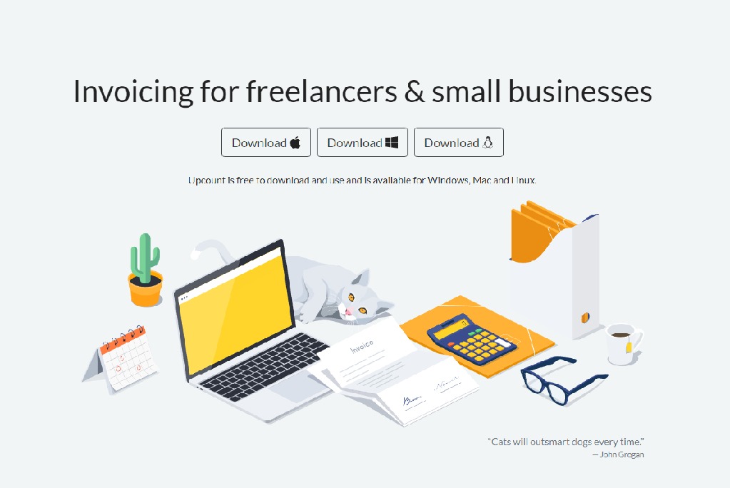 Upcount - Open-source invoicing application for freelancers & small businesses