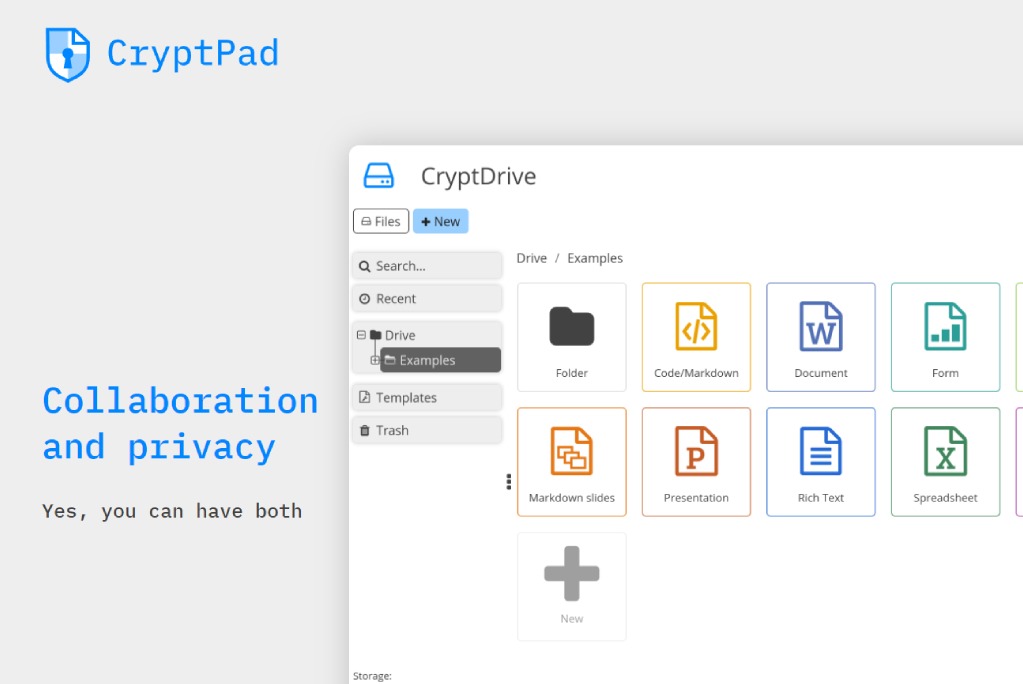 CryptPad - Private-by-Design Office Suite