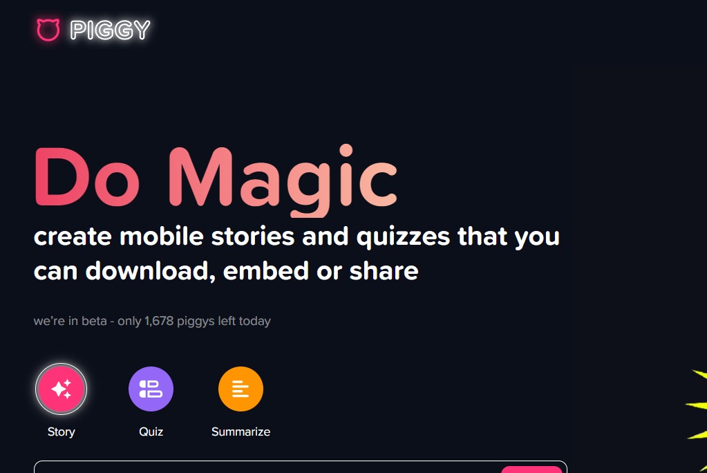 Piggy - creating stunning content on your phone just got easy