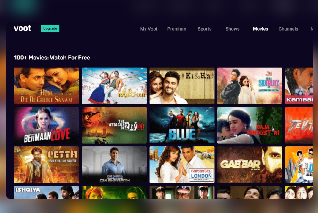 VOOT - Watch Free Online TV Shows, Movies, Kids Shows HD Quality on VOOT