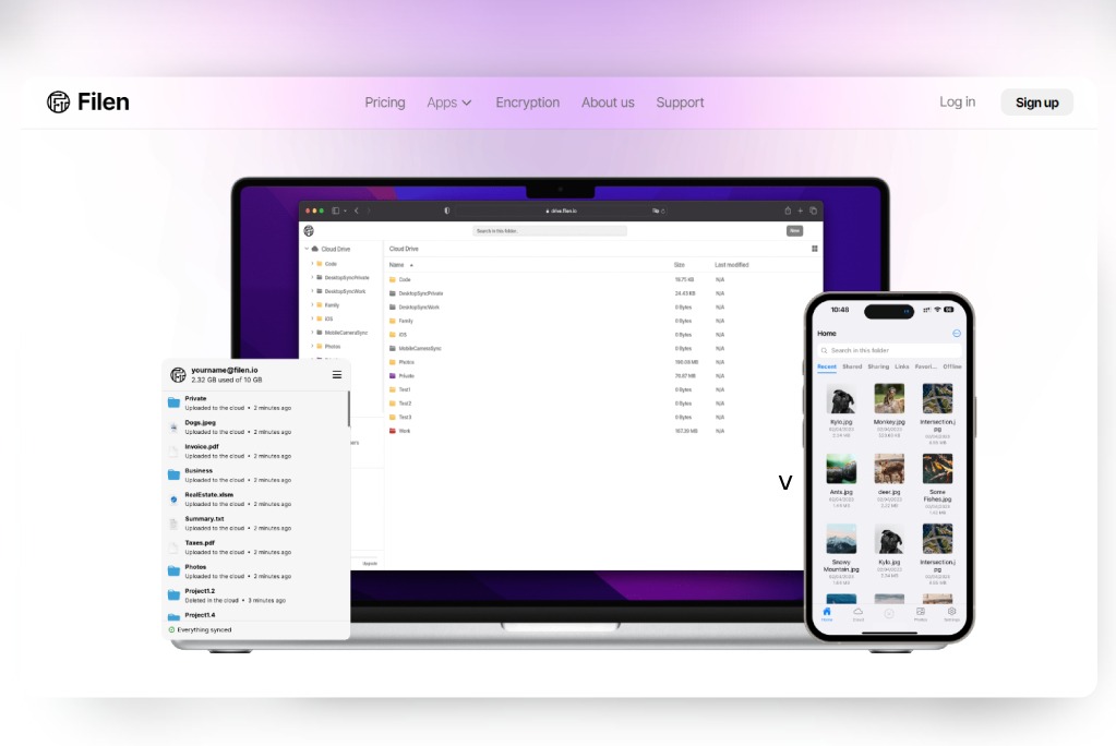 Filen - Encrypted Cloud Storage
