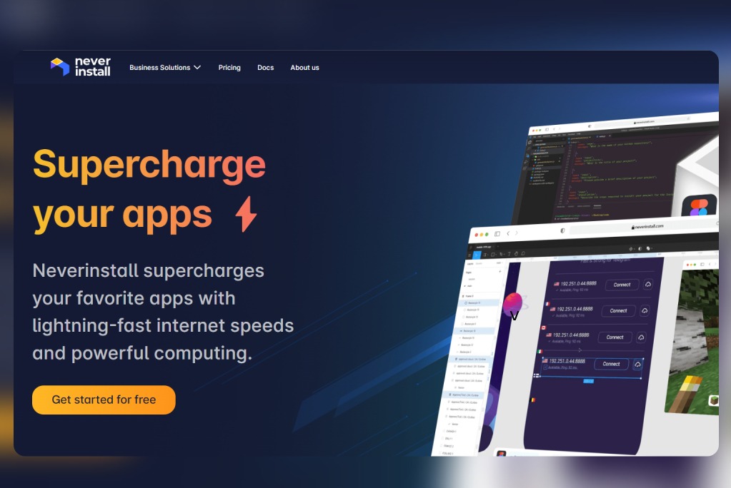 Neverinstall streams your favourite apps in cloud computer
