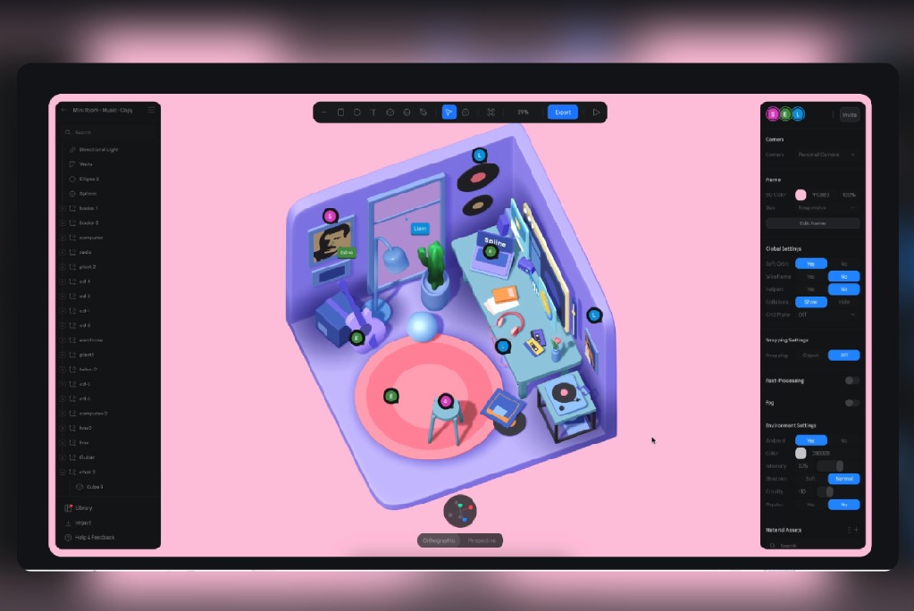 Spline - Create AI 3D Designs using Prompt