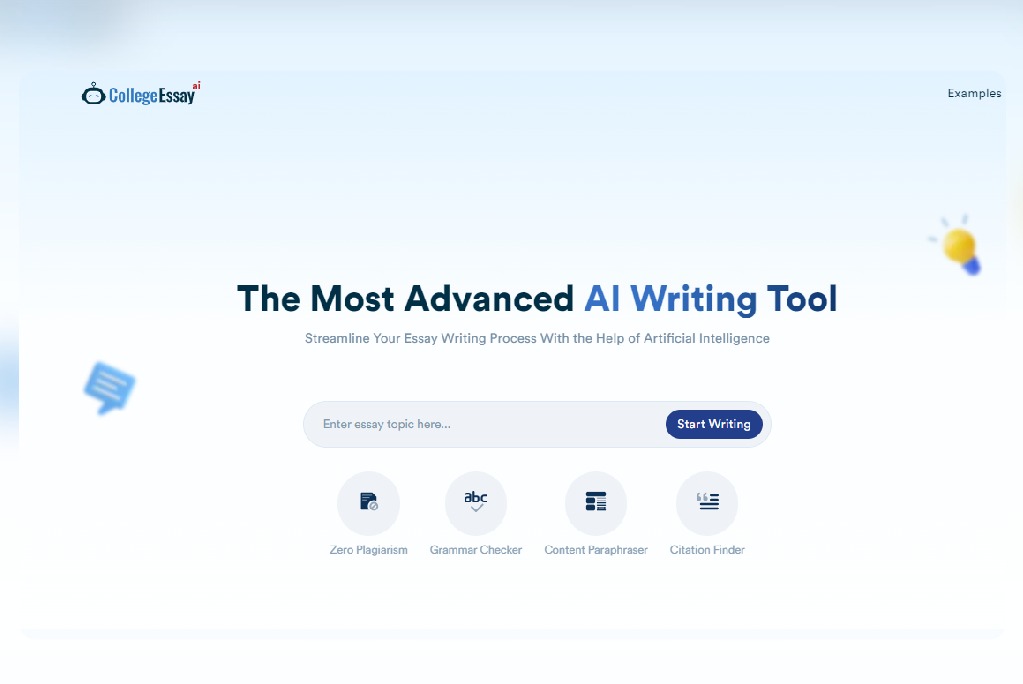 CollegeEssay.org's AI Essay Writer - Essay Writing With Artificial Intelligence