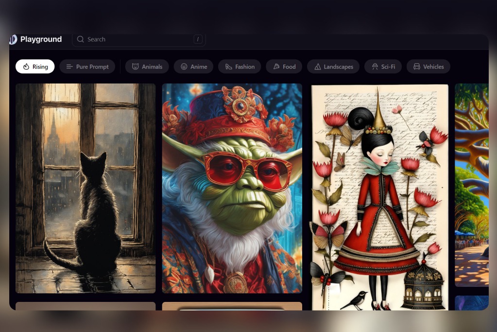 Playground AI - Free AI Image Generator Tool on internet