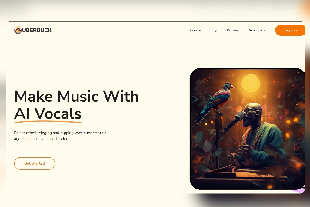 Uberduck - Make Music With AI Vocals